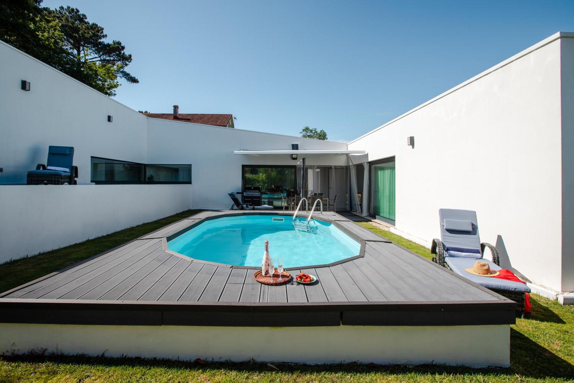 Villa Con Piscina Y Jardin, Santiago De Compostela Teo Extérieur photo
