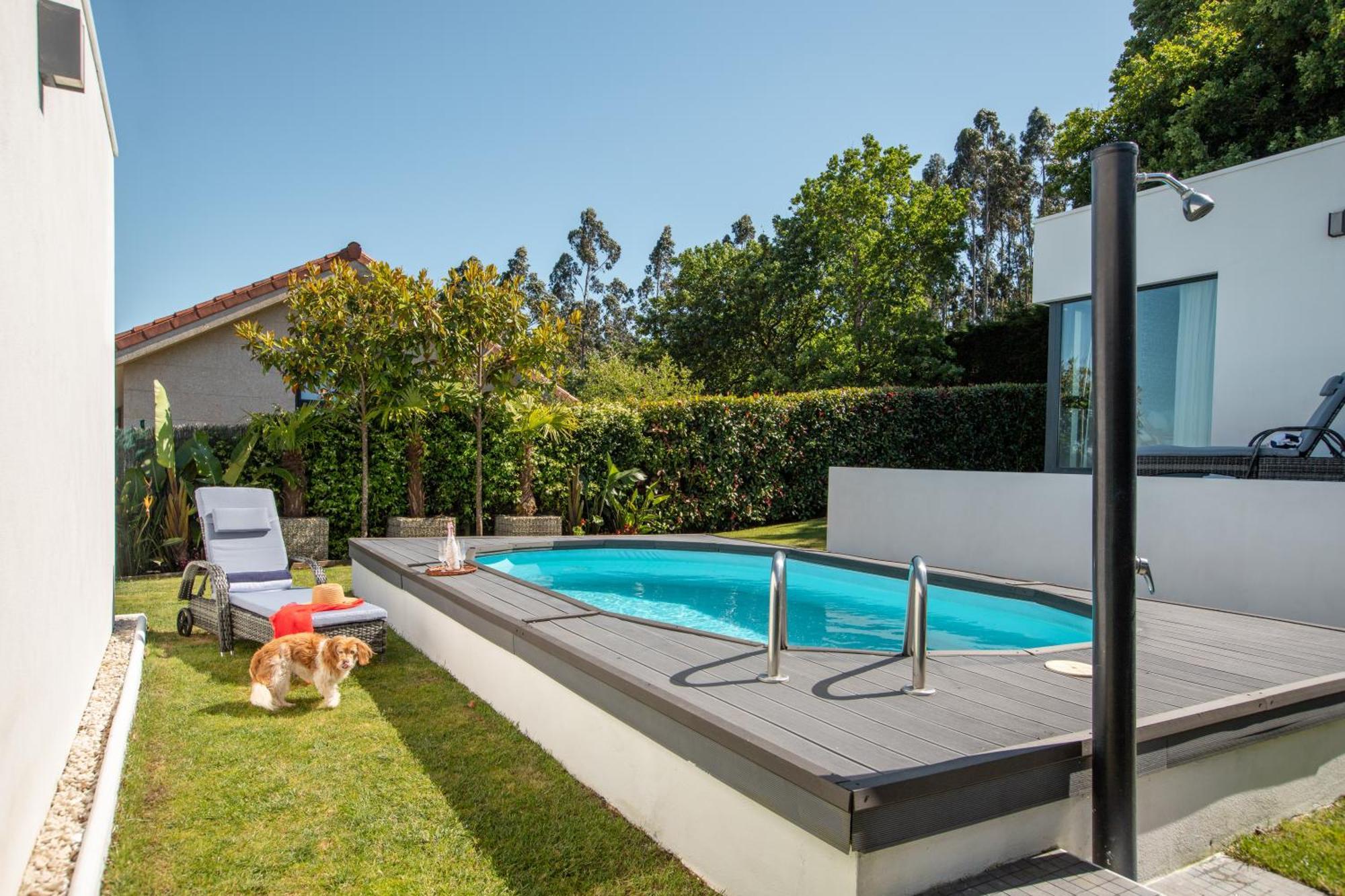 Villa Con Piscina Y Jardin, Santiago De Compostela Teo Extérieur photo